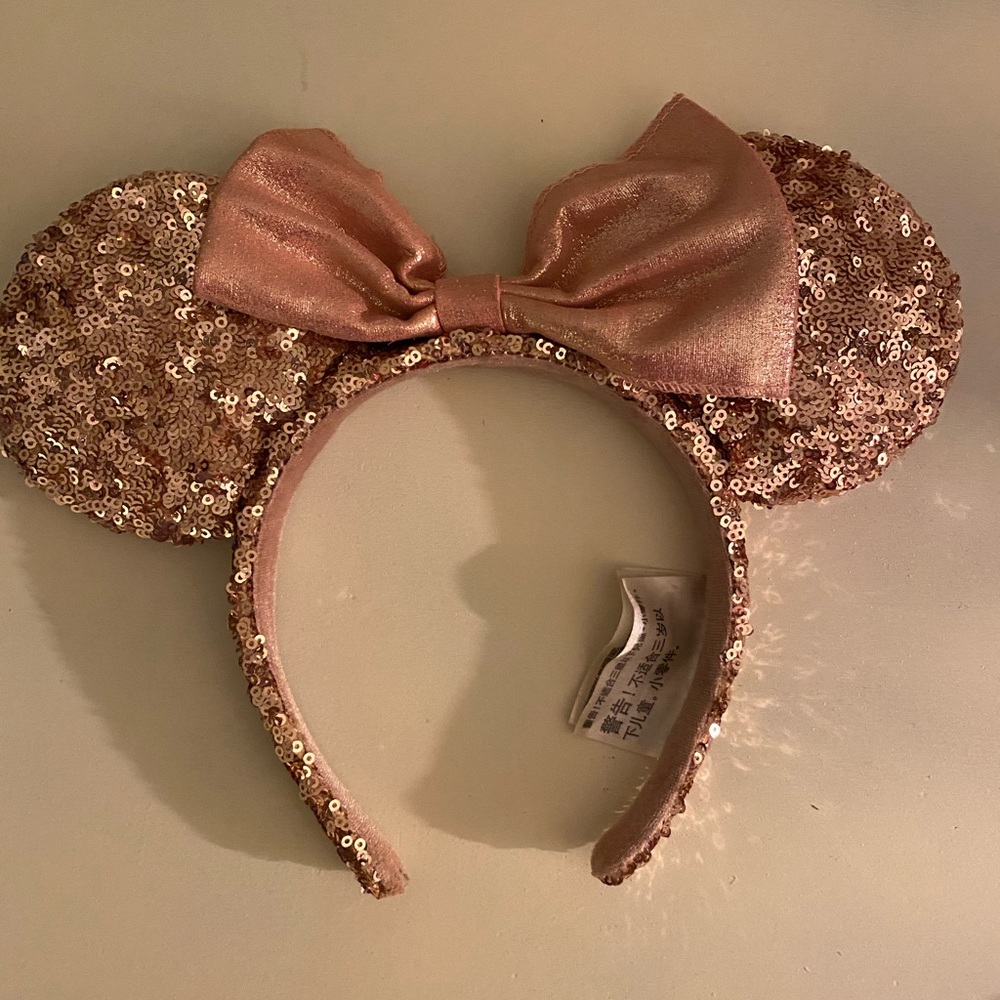 Disney Park rose gold ears